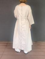 Square neckline dress-B